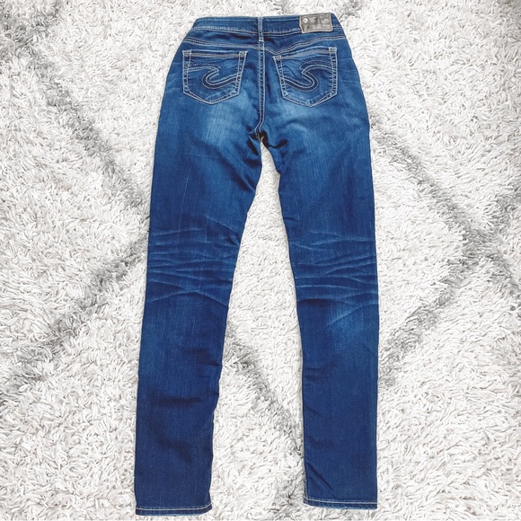 Silver Jeans Co. Suki Mid Skinny Jeans Size 28/33 - Picture 3 of 10